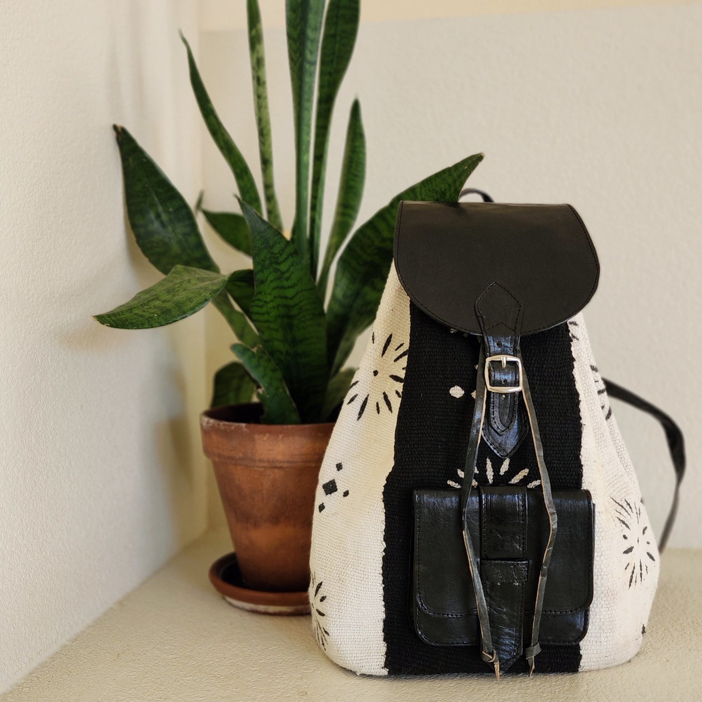 Empire MudCloth Backpack XXVIII