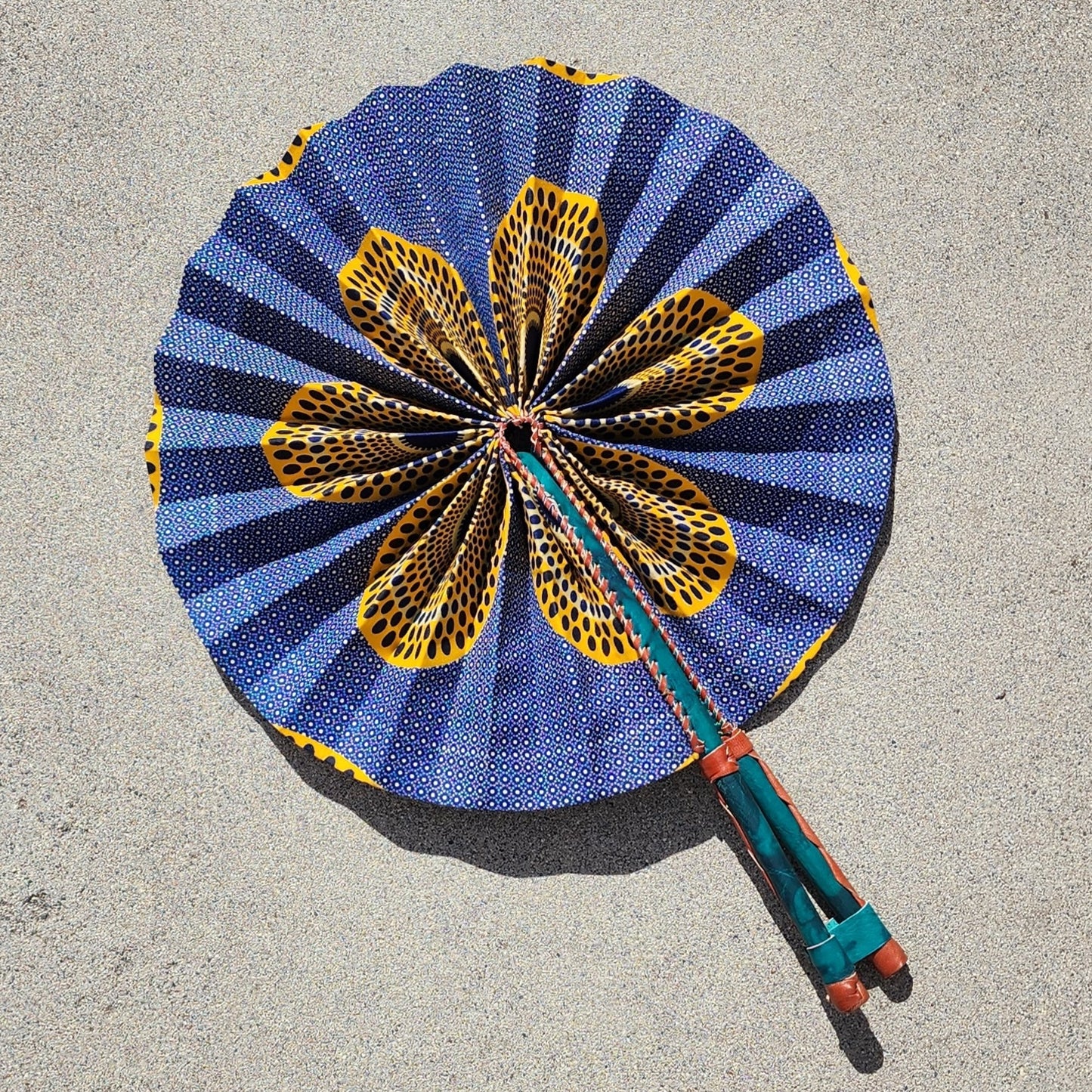 Medium Sized African Hand Fan