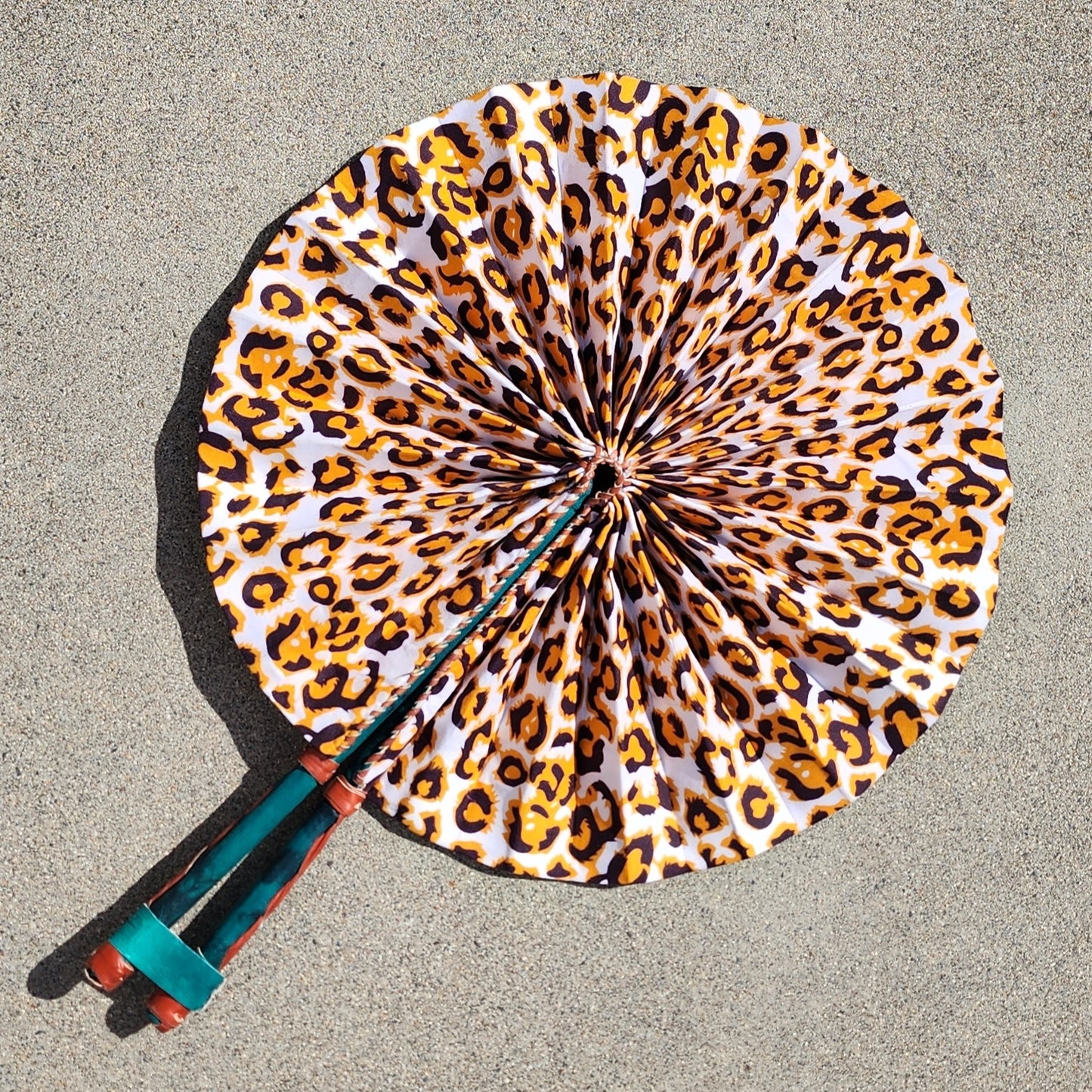 Medium Sized African Hand Fan