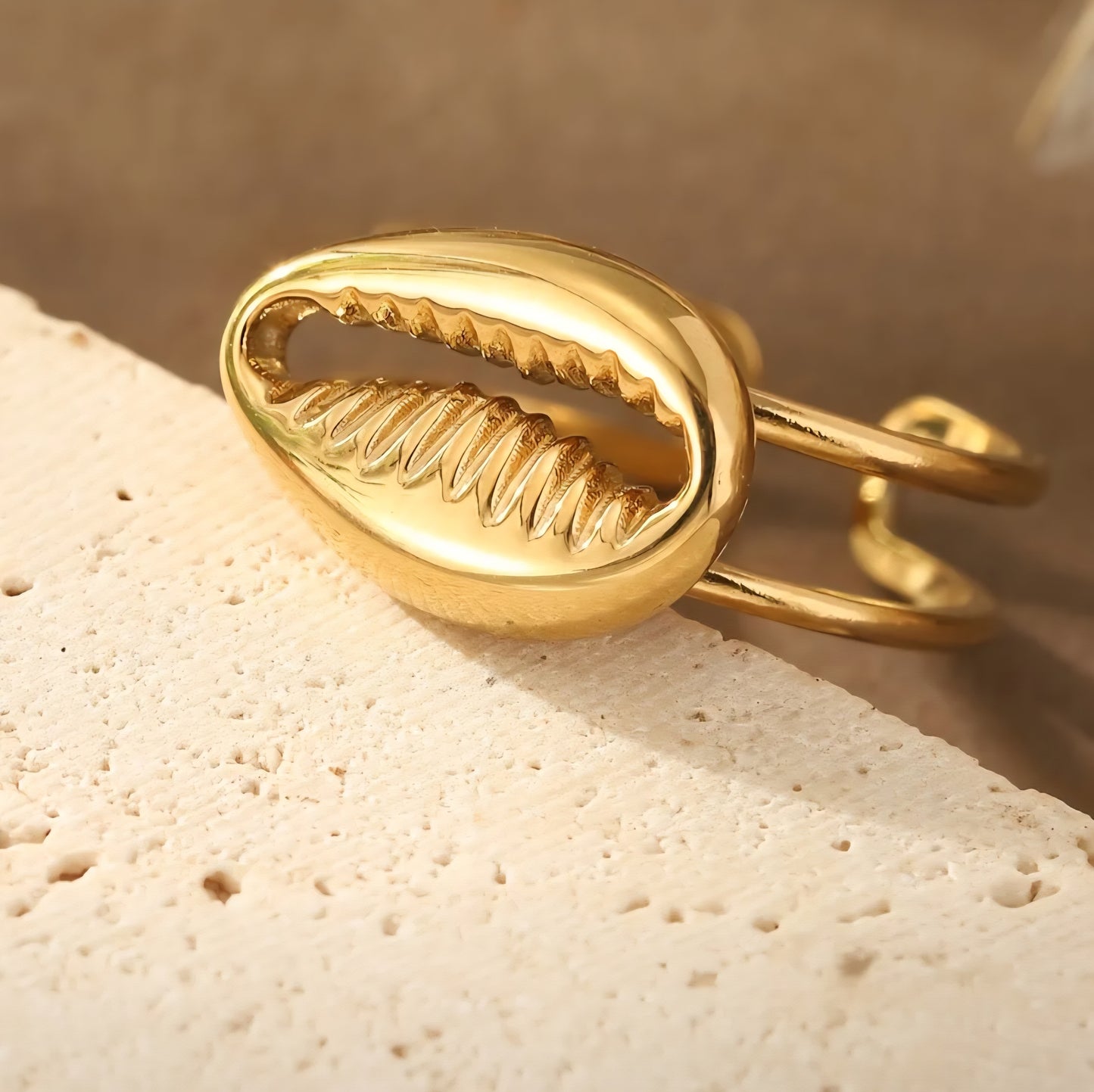 Cowrie Ring