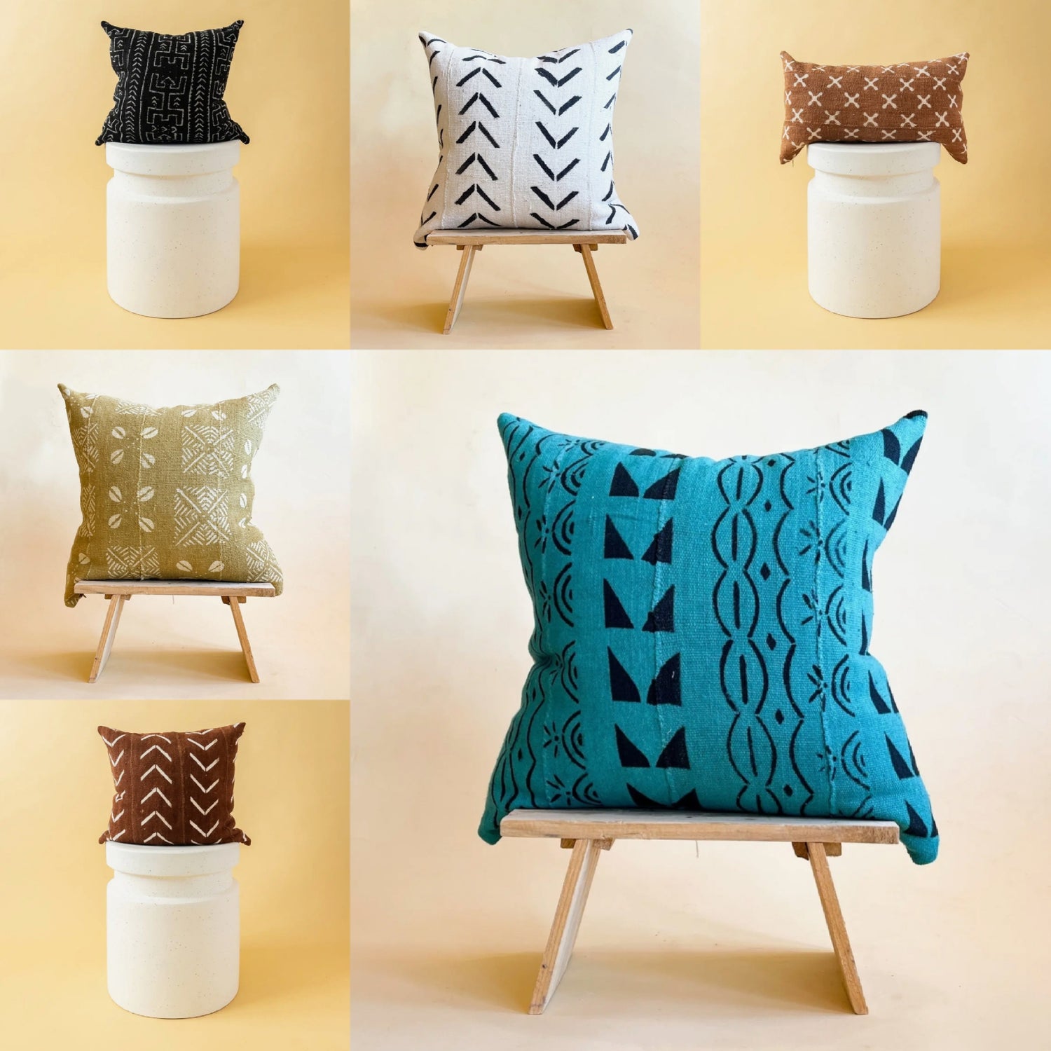 Mudcloth Pillow Covers