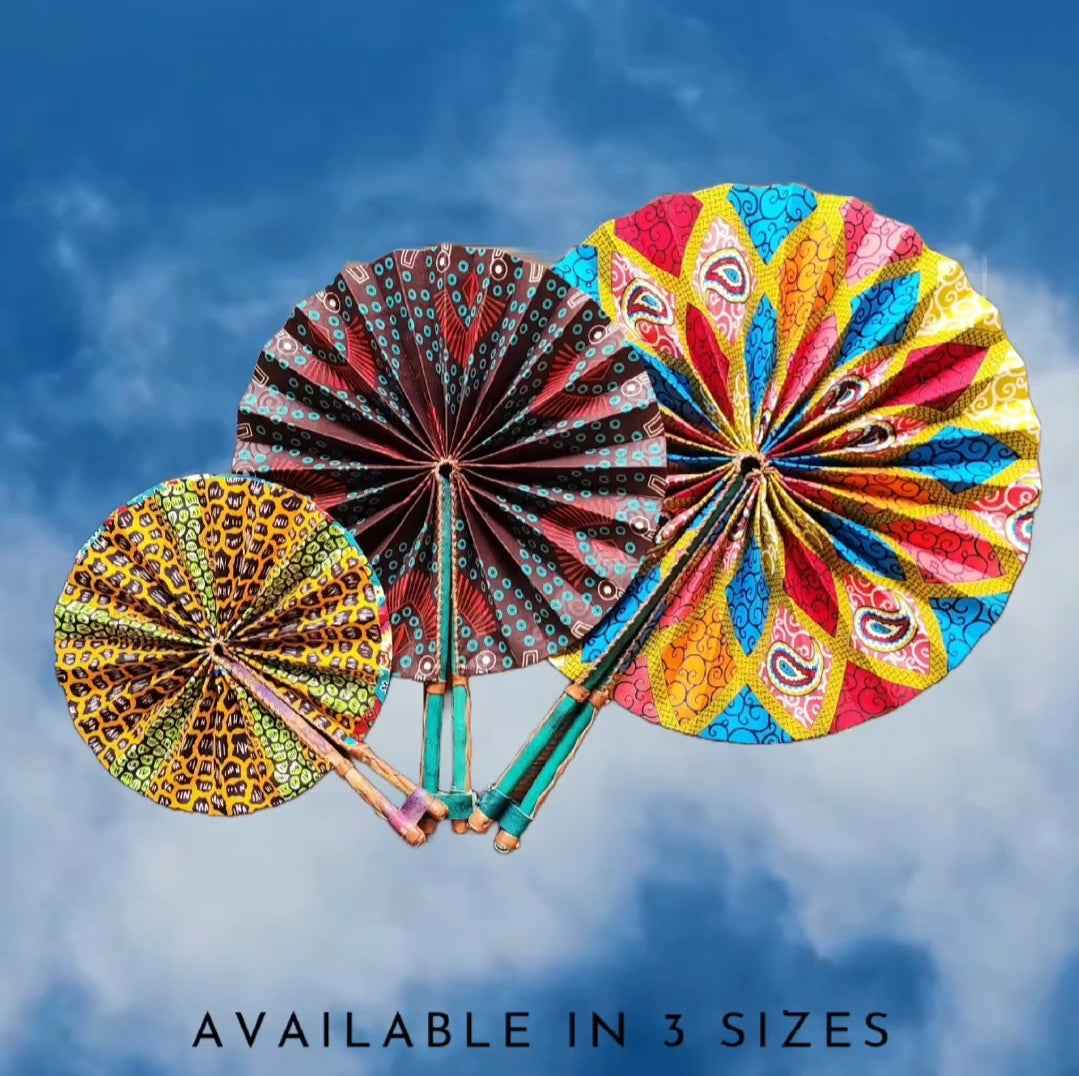 Ankara Hand Fans