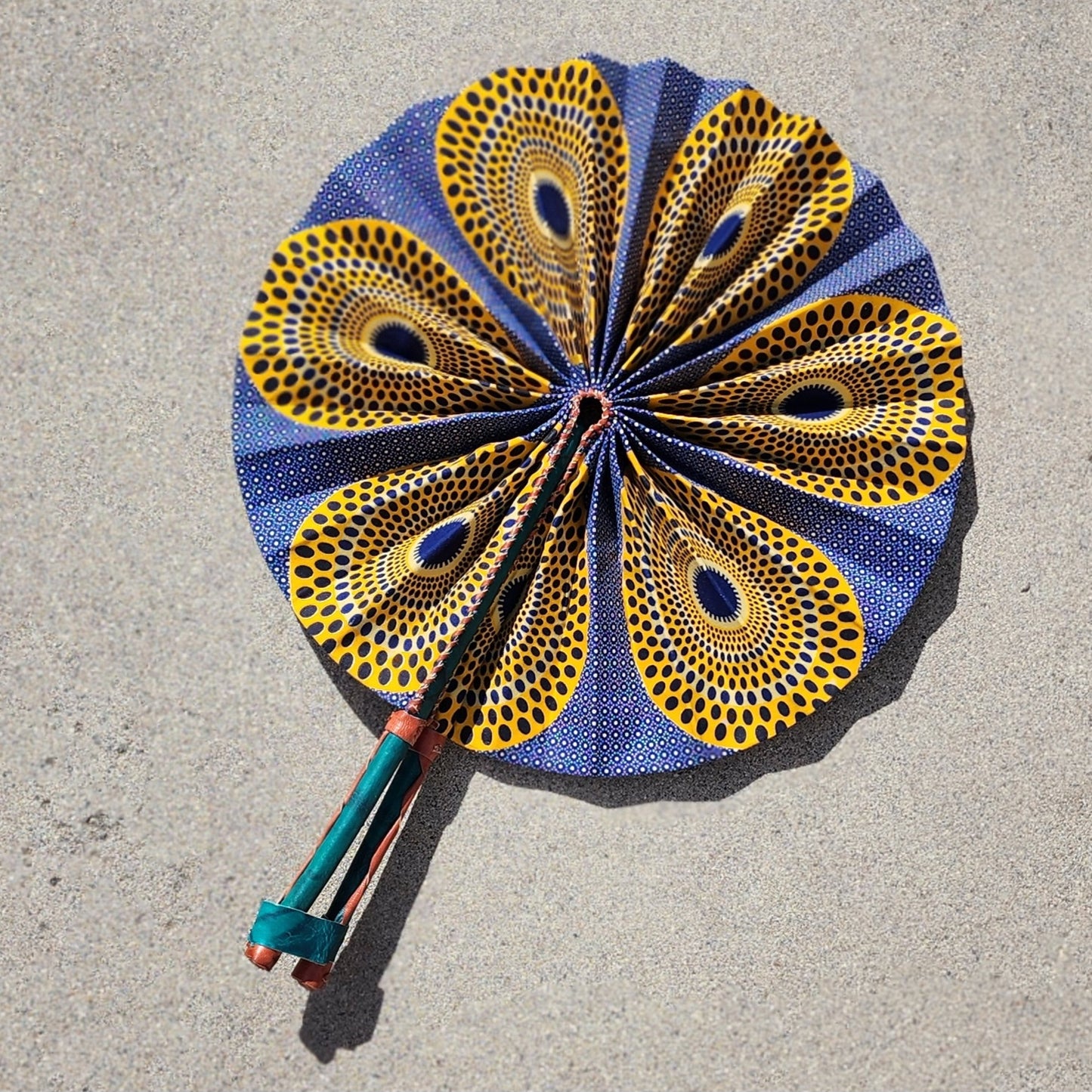 Medium Sized African Hand Fan