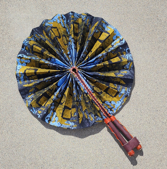 Medium Sized African Hand Fan