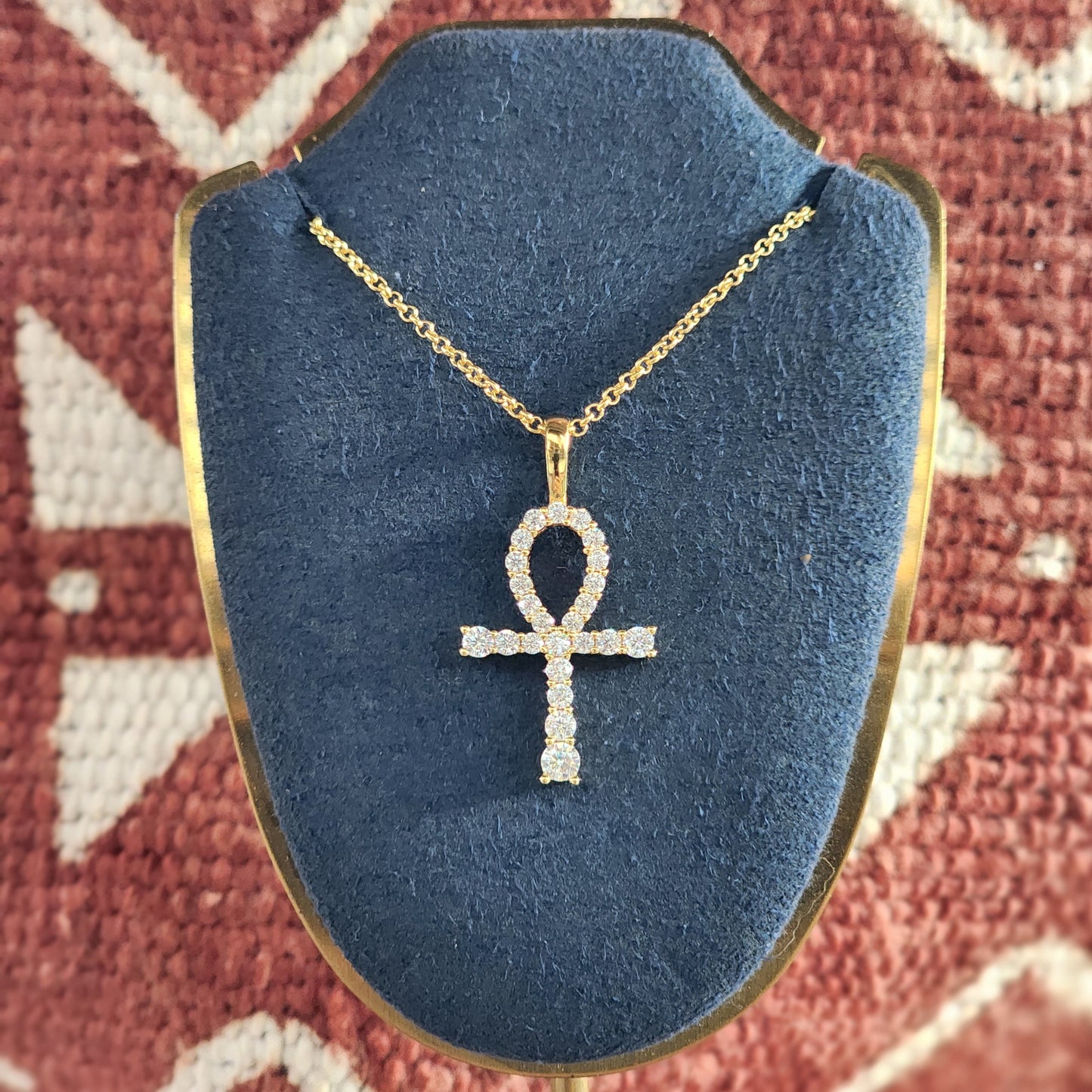 Ankhs Are Forever Diamond Necklace